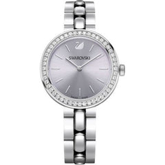 Swarovski Daytime Crystal Silver Dial Silver Steel Strap Watch for Women - 5095600 Watches Swarovski   