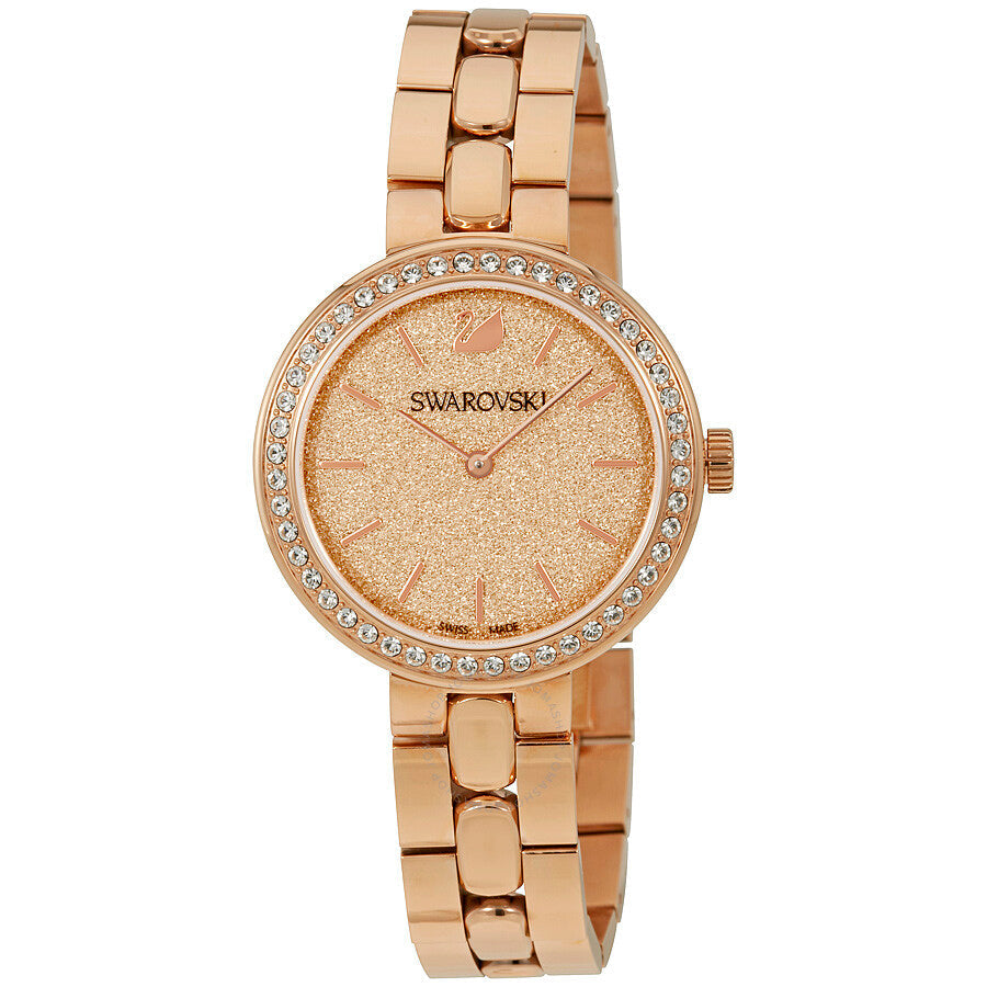 Swarovski Daytime Analog Gold Dial Gold Steel Strap Watch for Women - 5182231 Watches Swarovski   