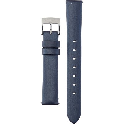 Swarovski Crystalline Aura Blue Dial Blue Leather Strap Watch for Women - 5519447 Watches Swarovski   