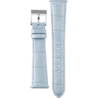 Swarovski Octea Lux Chrono Blue Dial Blue Leather Strap Watch for Women - 5580600 Watches Swarovski   