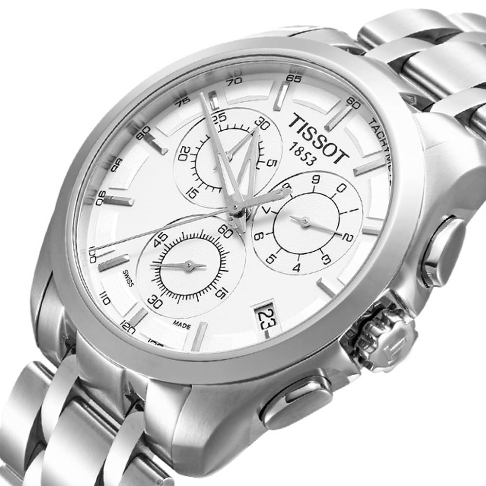 Tissot Couturier Chronograph Watch For Men - T035.617.11.031.00 Watches Tissot   