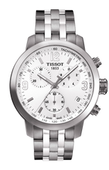 Tissot PRC 200 Chronograph Quartz Stainless Steel Watch For Men - T055.417.11.037.00 Watches Tissot   