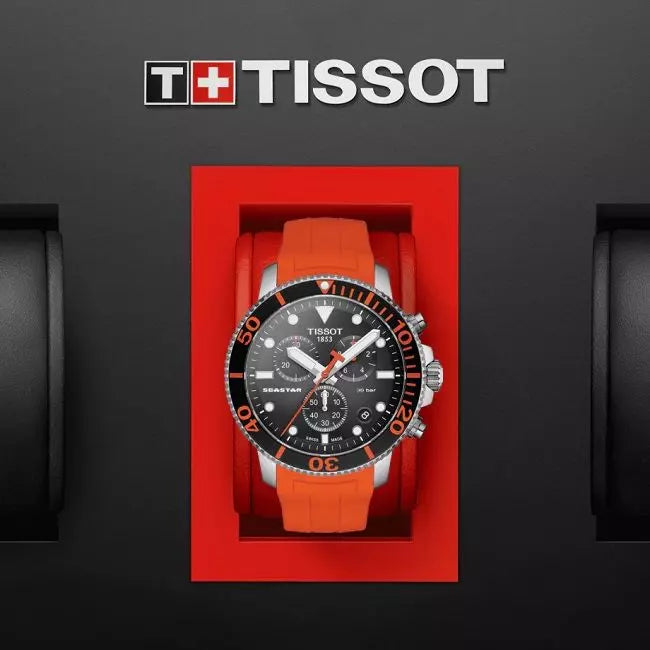 Tissot Seaster 1000 Chronograph Black Dial Watch For Men - T120.417.17.051.01 Watches Tissot   