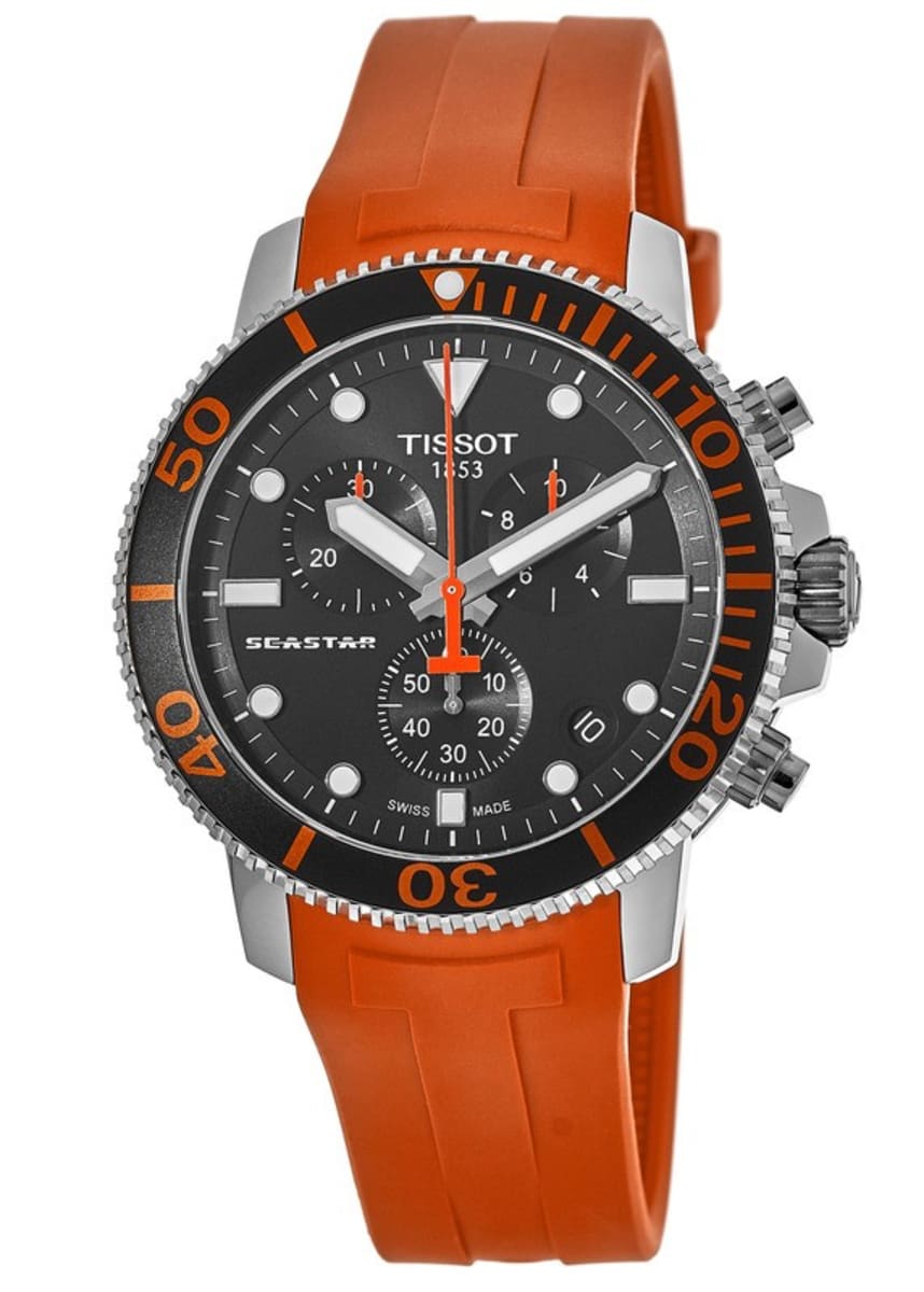 Tissot Seaster 1000 Chronograph Black Dial Watch For Men - T120.417.17.051.01 Watches Tissot   