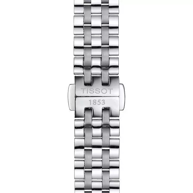 Tissot Carson Premium Lady Quartz Silver Dial Silver Steel Strap Watch For Women - T122.210.11.033.00 Watches Tissot   