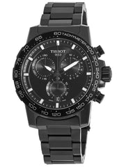 Tissot Supersport Chrono Black Dial Steel Strap Watch For Men - T125.617.33.051.00 Watches Tissot   