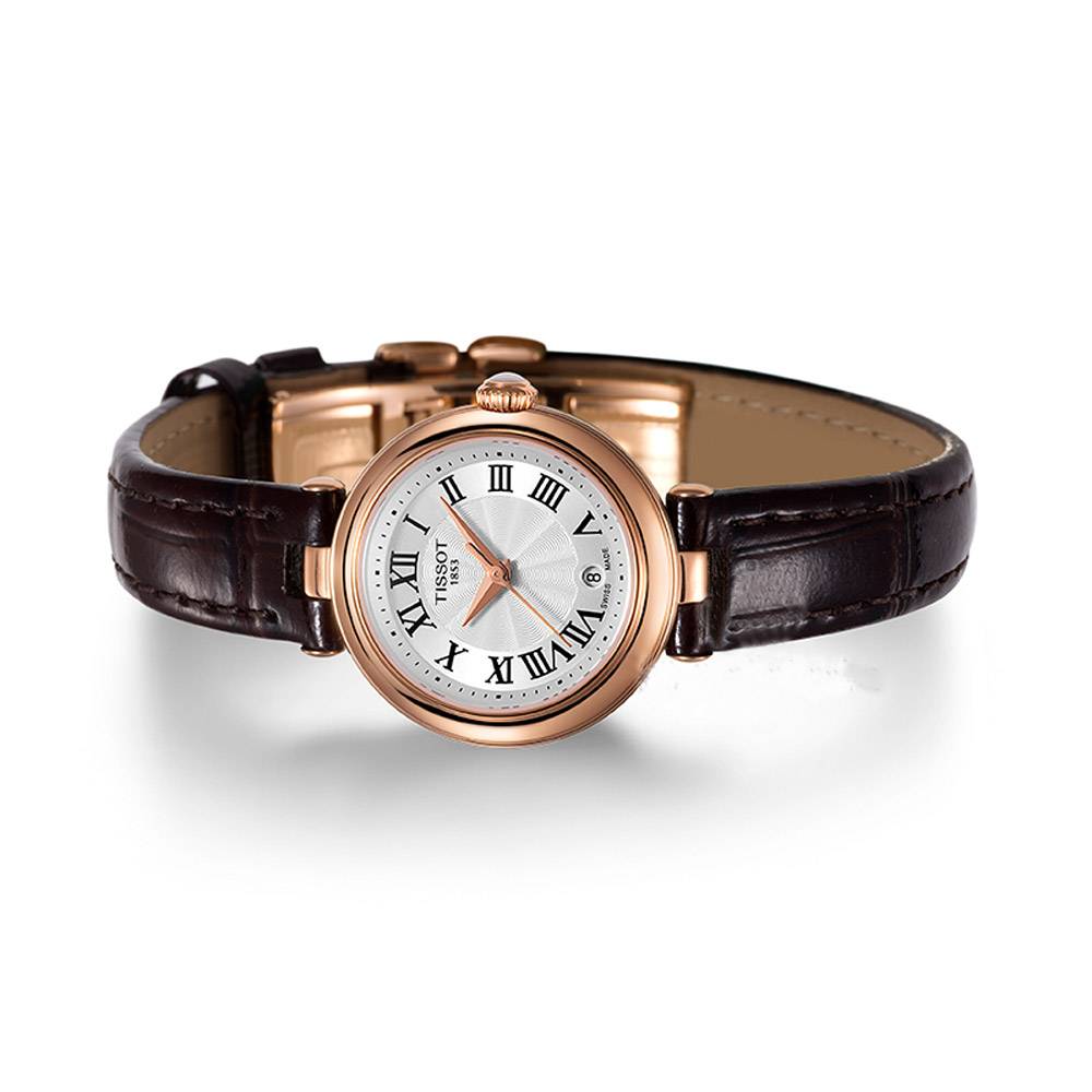 Tissot Bellissima Small Lady 26mm Rose Gold Watch For Women - T126.010.36.013.00 Watches Tissot   