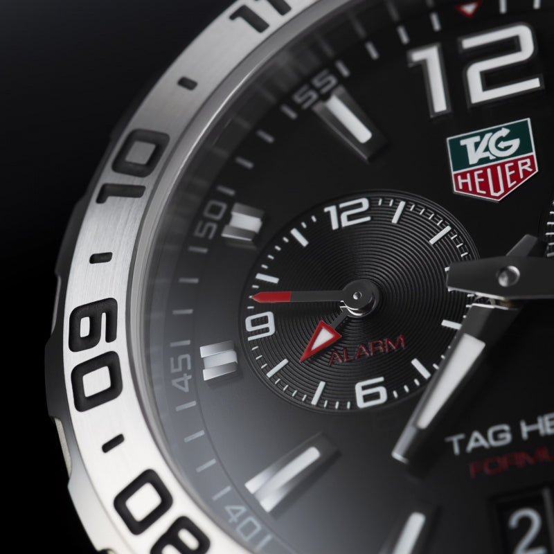 Tag Heuer Formula 1 Quartz Black Dial Silver Steel Strap Watch for Men - WAZ111A.BA0875 Watches Tag Heuer   