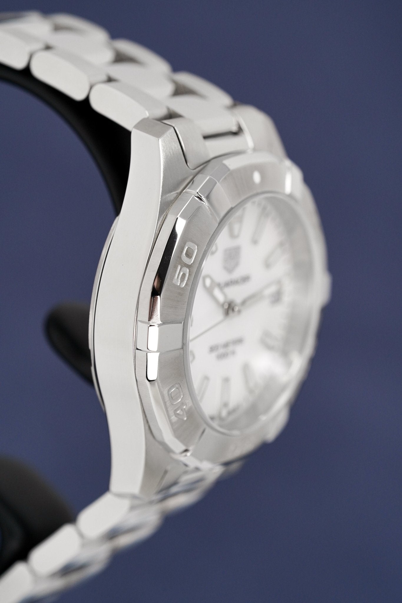 Tag Heuer Aquaracer White Mother of Pearl Dial Silver Steel Strap Watch for Women - WBD1311.BA0740 Watches Tag Heuer   