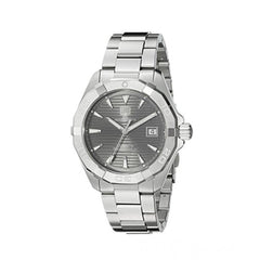 Tag Heuer Aquaracer Automatic 41mm Anthracite Dial Silver Steel Strap Watch for Men - WAY2113.BA0928 Watches Tag Heuer   