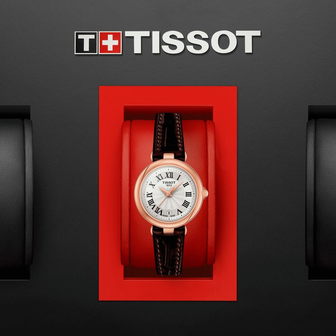 Tissot Bellissima Small Lady 26mm Rose Gold Watch For Women - T126.010.36.013.00 Watches Tissot   