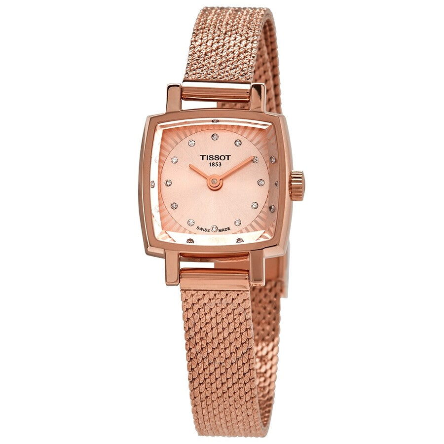 Tissot Lovely Square Lady Quartz Watch For Women - T058.109.33.456.00 Watches Tissot   