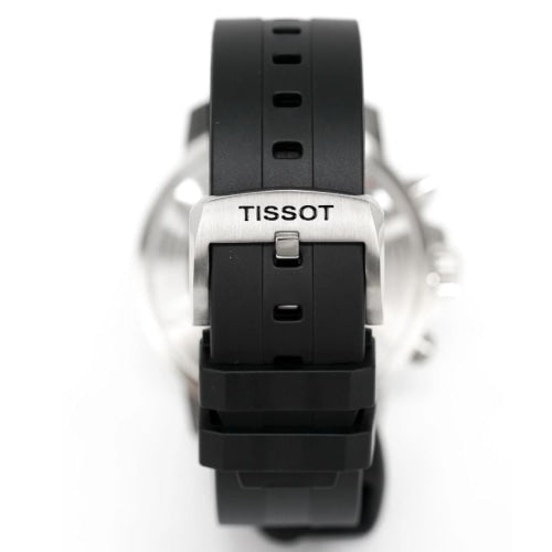 Tissot Seaster 1000 Chronograph Black Dial Black Rubber Strap Watch For Men - T120.417.17.051.00 Watches Tissot   