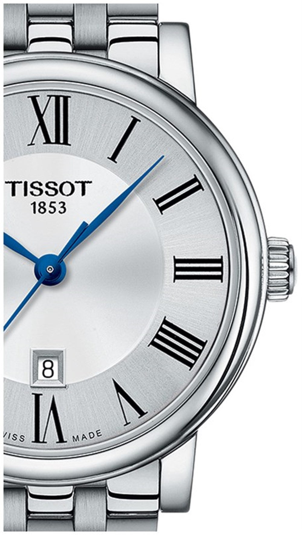 Tissot Carson Premium Quartz 40mm Stainless Steel Watch For Men - T122.410.11.033.00 Watches Tissot   