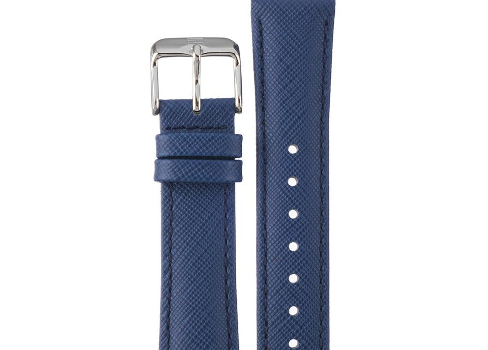 Tommy Hilfiger Carly Silver Dial Blue Leather Strap Watch for Women - 1781791 Watches Tommy Hilfiger   