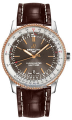 Breitling Navitimer 1 Automatic 41mm Brown Dial Brown Leather Strap Mens Watch - U17326211M1P2 Watches Breitling   