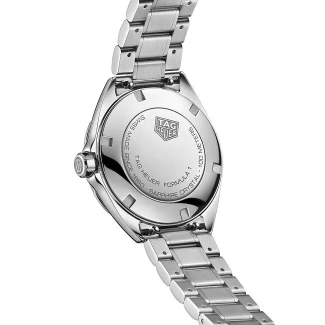 Tag Heuer Formula 1 35mm White Mother of Pearl Dial Silver Steel Strap Watch for Women - WBJ1318.BA0666 Watches Tag Heuer   