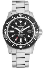 Breitling Superocean II Special 44mm Black Dial Silver Steel Strap Watch for Men - Y1739310/BF45/162A Watches Breitling   