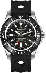 Breitling Superocean 44mm Special Volcano Black Dial Black Rubber Strap Watch for Men - Y1739310/BF45/227S/A20SS.1 Watches Breitling   