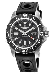 Breitling Superocean 44mm Special Volcano Black Dial Black Rubber Strap Watch for Men - Y1739310/BF45/227S/A20SS.1 Watches Breitling   