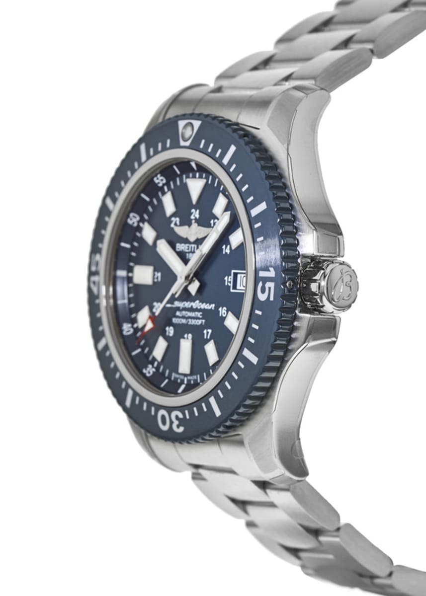 Breitling Superocean II Special Mariner Blue Ceramic Bezel 44mm Mens Watch - Y1739316/C959 Watches Breitling   