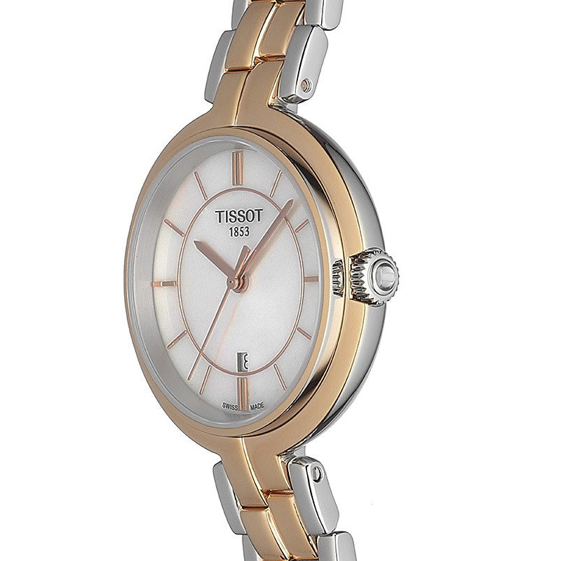 Tissot T Lady Flamingo Lady Quartz Watch For Women - T094.210.22.111.00 Watches Tissot   