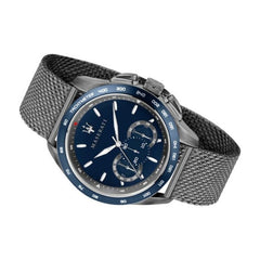 Maserati Traguardo 45mm Chronograph Blue Dial Watch For Men - R8873612009 Watches Maserati   